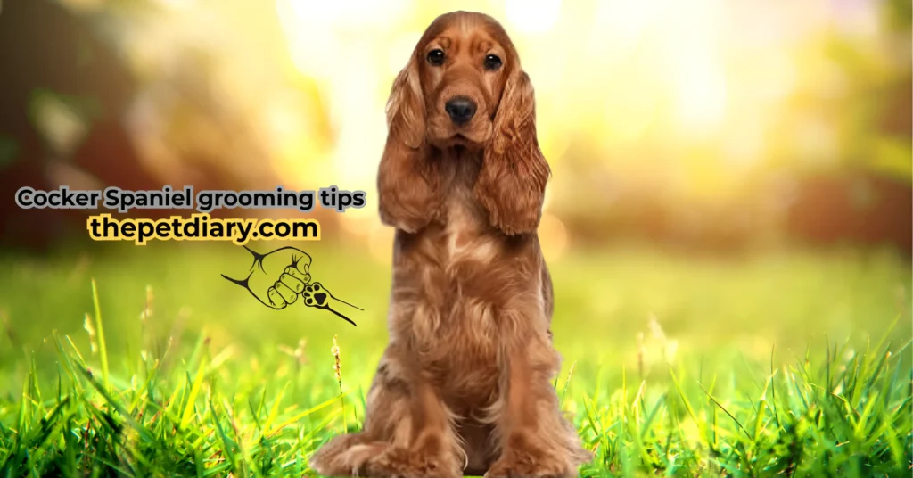 Cocker Spaniel grooming tips